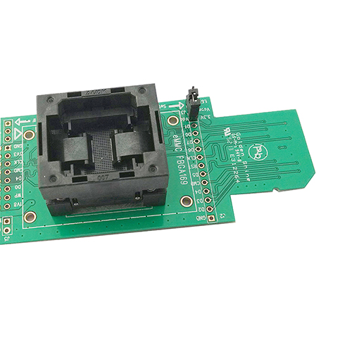 eMMC169 eMMC153 SD Test Socket Adapter BGA169 BGA153 OPPEN top